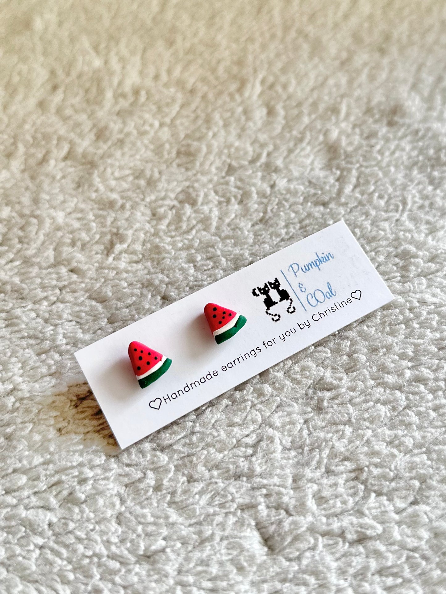 Mini Cut Watermelon stud