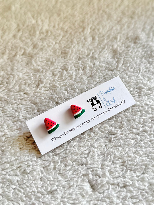 Mini Cut Watermelon stud