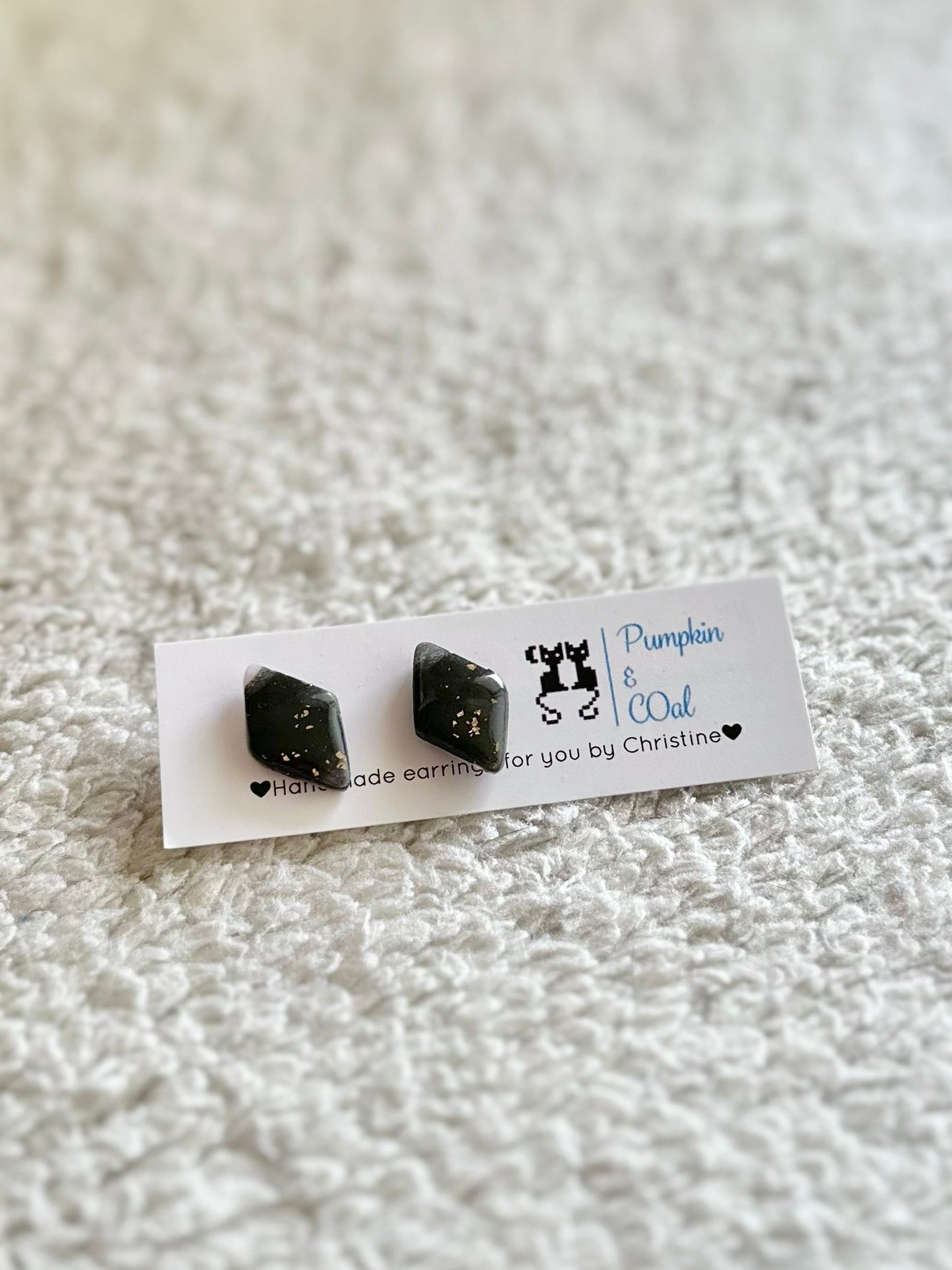 Starry Night Rhombus stud